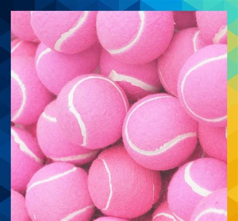 omg! bright pink tennis balls?! perfect for a pink palace!!! # ...