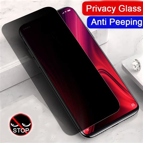 Anti Spy Privacy Tempered Glass Screen Protector Xiaomi 11T 10T Mi ...