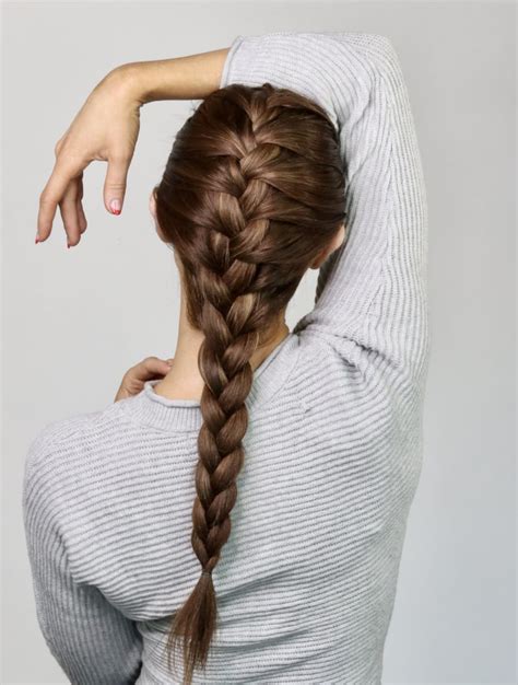 How to French Braid Your Hair: Step-by-Step Photo Tutorial | POPSUGAR Beauty