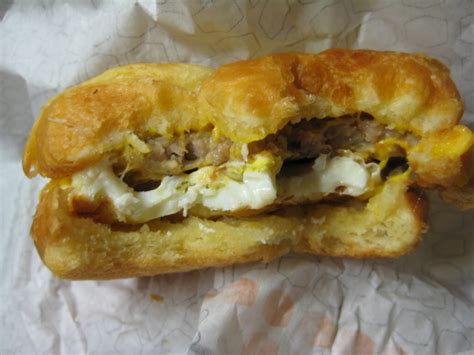 Review: Jack in the Box - Sausage Croissant