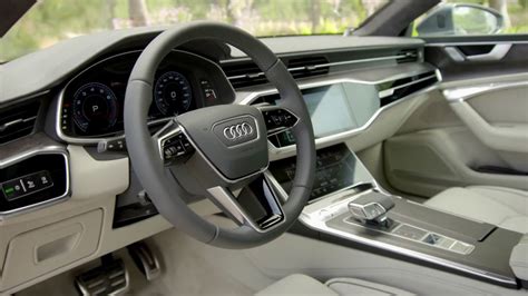 Audi A7 Sportback in Triton blue Interior Design