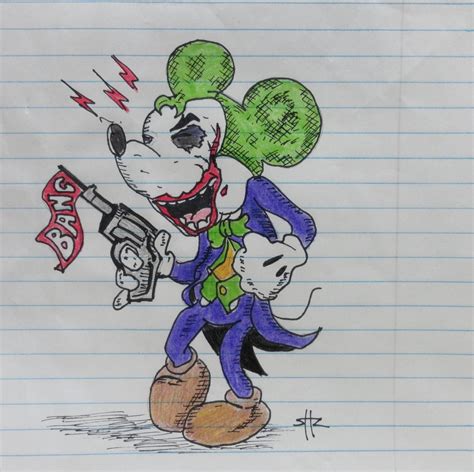 Joker Mickey Mouse by THN1105 on DeviantArt