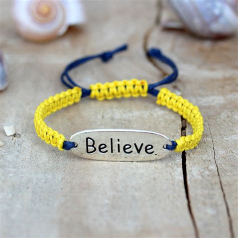 Inspirational quotes bracelets Engraved bracelet for women