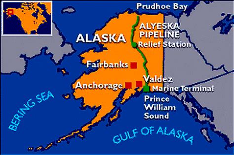 Map Of Alaska Pipeline