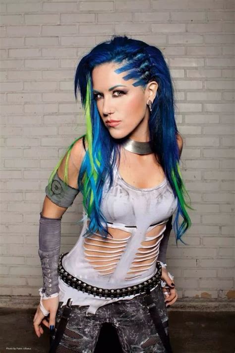 Arch Enemy's Alissa White-Gluz | Alissa white, Heavy metal girl, Metal girl