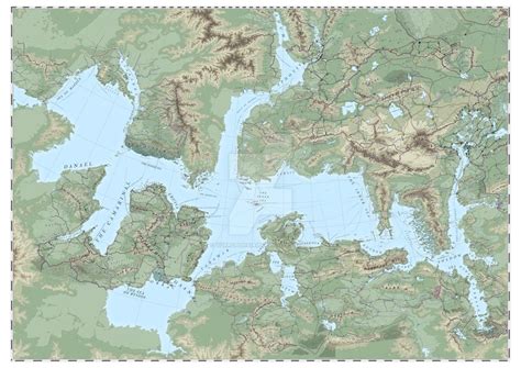 INNER SEA poster map WIP by vorropohaiah | Fantasy world map, Fantasy ...