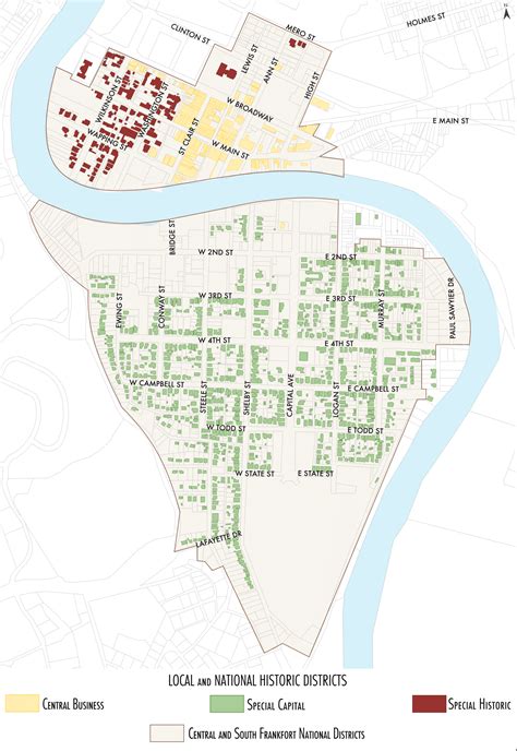 Map Of Frankfort Kentucky | Draw A Topographic Map