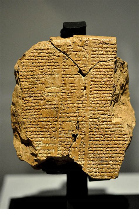 Ancient Clay Tablet Offers Insights into the Gilgamesh Epic - Biblical ...