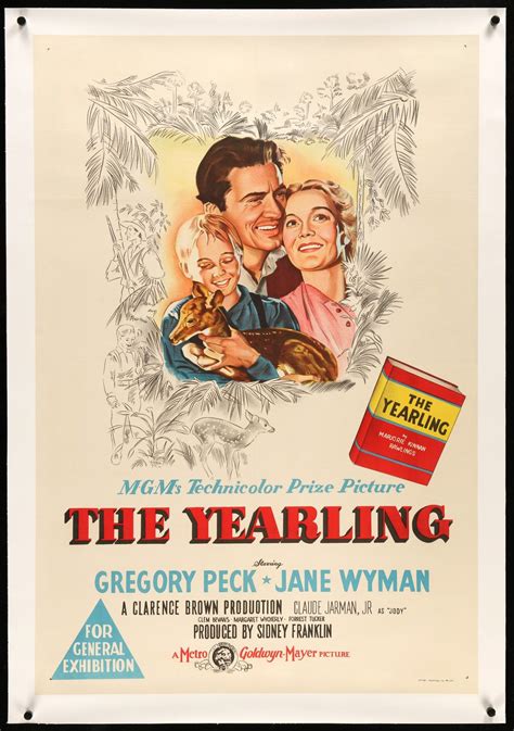 The Yearling (1946) Original Australian Movie Poster - Original Film Art - Vintage Movie Posters