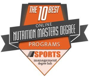 The Top 10 Online Nutrition Master's Degree Programs - Sports ...