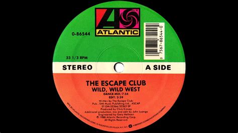 The Escape Club - Wild, Wild West (Dance Mix) 1988 - YouTube