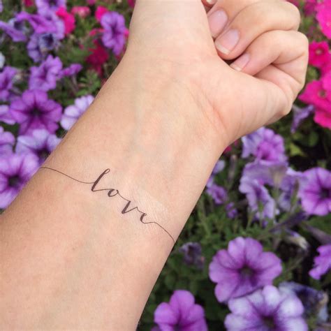 Love Tattoo Arm Tattoo Temporary Tattoo Fake Tattoo - Etsy