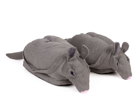 Armadillo Slippers | Plush Armadillo Slippers | Armadillo Slipper