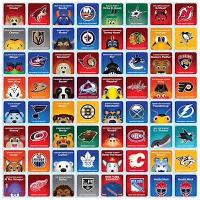 MasterPieces NHL Mascots Matching Game | Pure Hockey Equipment