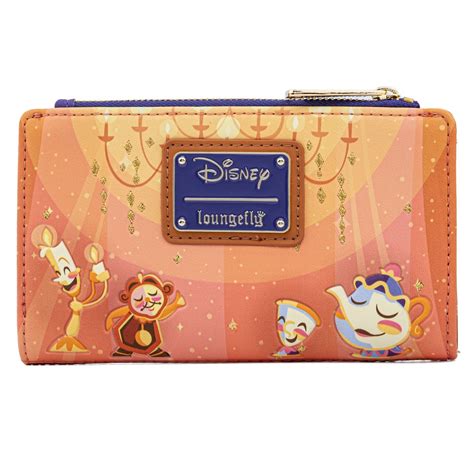 LOUNGEFLY Disney Beauty & The Beast Ballroom Scene Wallet in 2021 | Disney beauty and the beast ...