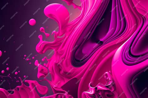 Premium Photo | Abstract viva magenta wallpaper