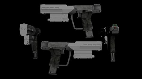 Halo 3 ODST Pistol by advancedspartan on DeviantArt