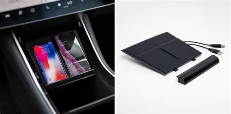 Tesla launches Model 3 Qi wireless phone charger at a premium price - Electrek