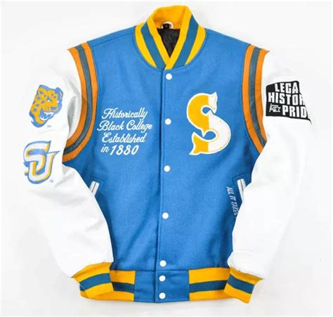 Southern University “motto 2.0” Varsity Jacket | Universal Jacket ...