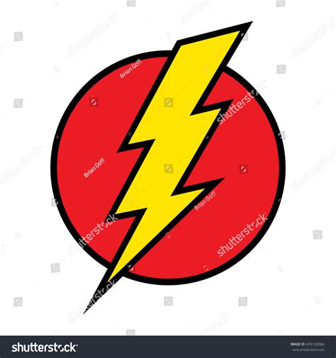 Electric Lightning Bolt Symbol Stock Photo 476128360 : Shutterstock