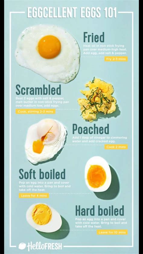 How to cook different types of egg : r/coolguides