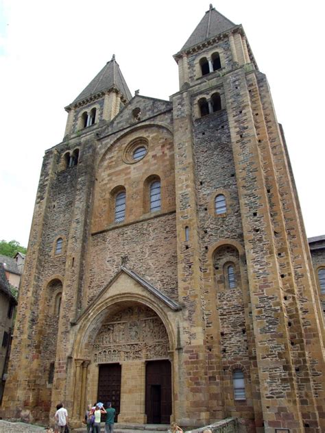 Santa Fe de Conques FACHADA Romanesque Art, Romanesque Architecture ...