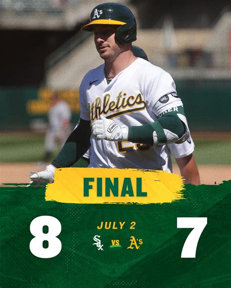 Oakland A's on Twitter: "Final. https://t.co/dI2fI61JSQ" / Twitter