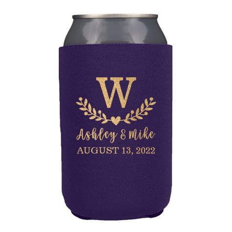 Wedding Neoprene Can Cooler | Totally wedding koozies, Koozies ...