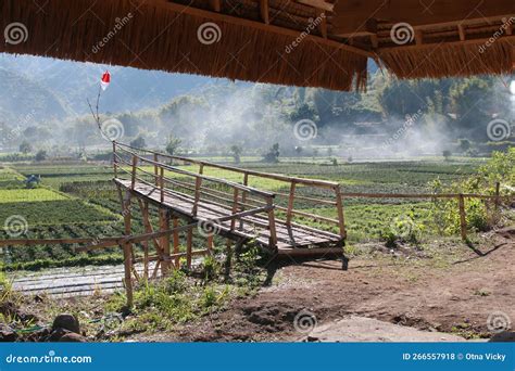 View of the Sembalun Village of Lombok, Mount Rinjani, the Hills of ...