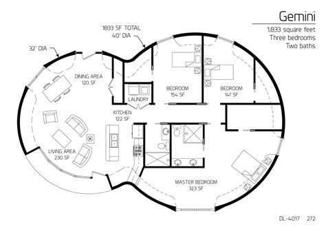 Monolithic Dome Homes Floor Plans - floorplans.click