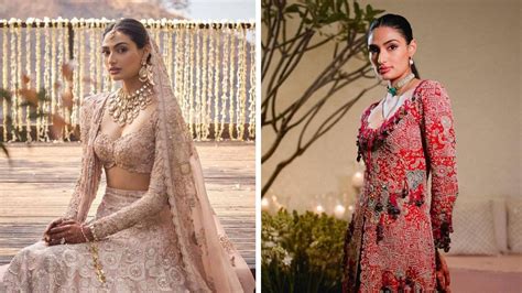 Athiya Shetty's Bridal Lookbook Decoded: The Celebrity Bride's Wedding Looks Included Lehengas ...