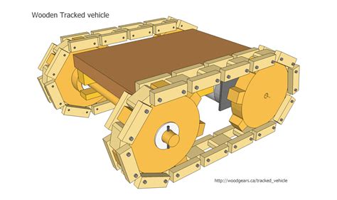 Wooden vehicle track plans