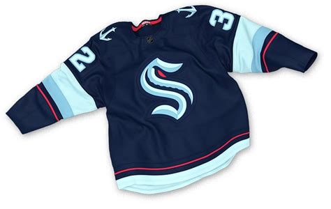 The new Seattle Kraken jerseys are sick! : r/SeattleWA