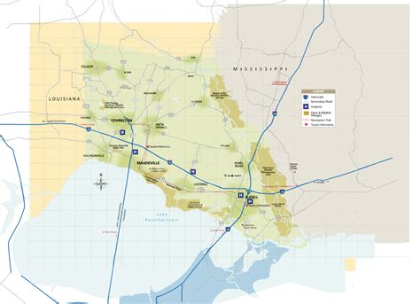 St Tammany Parish Ward Map - Brande Susannah