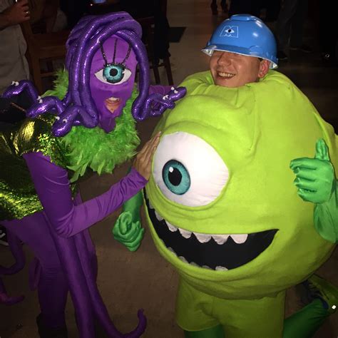 Mike Wazowski and Celia Mae : r/cosplay