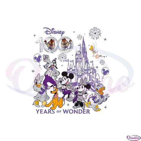 Mickey And Friends Disney 100 Years Of Wonder Disneyland 2023 Trip Png ...