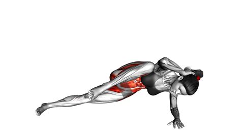 Elbow To Knee Side Plank Crunch - Female Video Guide & Tips