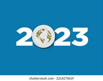 2023 Food 3d Concept Happy New Stock Illustration 2214273619 | Shutterstock