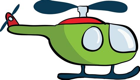 Green helicopter, illustration, vector on white background. 13779174 ...