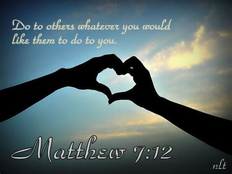 Matthew 7:12 nlt | Matthew 7 12, Bible verse for today, Matthew bible quotes