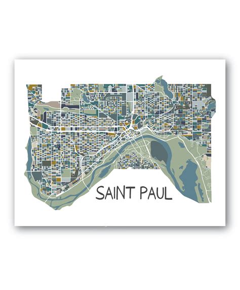 St Paul College Campus Map - Map