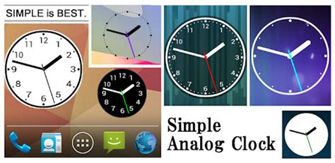 Simple Analog Clock [Widget] for PC - Free Download & Install on Windows PC, Mac