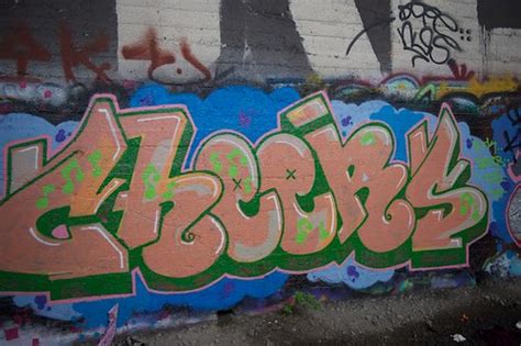 280 Cal Train Tunnel Graffiti 3-2010 | Cheeks | Dave R | Flickr