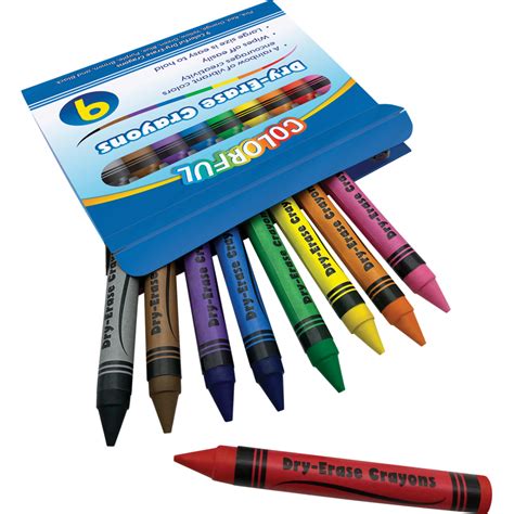 Colorful Dry-Erase Crayons - TCR20112 | Teacher Created Resources