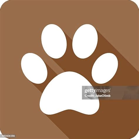 105 Dog Footprint Silhouette Stock Photos, High-Res Pictures, and ...