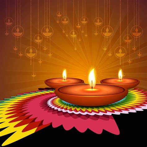 Beautiful Happy Diwali decorative background vector 251831 Vector Art ...