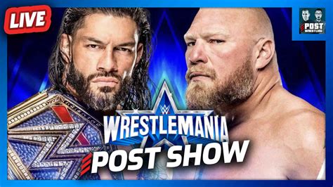 WrestleMania 38 Sunday (Night 2) POST Show - POST Wrestling | Podcasts, News, Reviews | WWE AEW ...