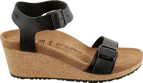 Birkenstock Suede Papillio By Soley Sandals in Black - Lyst