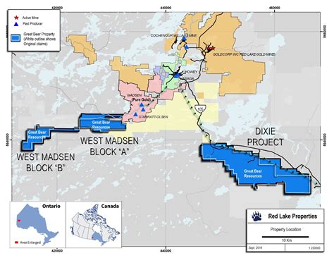 Upper Red Lake Ontario Map