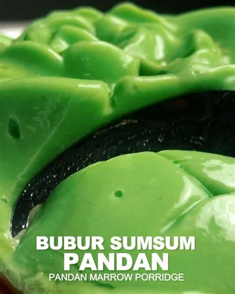 Resepi Bubur Sum-Sum Pandan | Sedapnyer Bubur Sum-Sum Pandan Ni ...